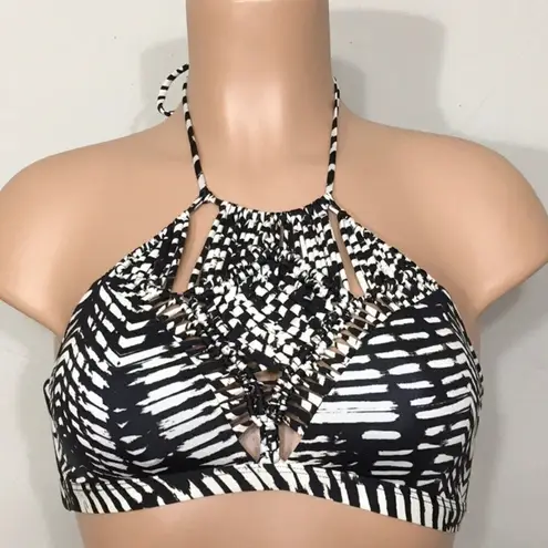 Dolce Vita Ikat print bikini. NWOT Black Size M