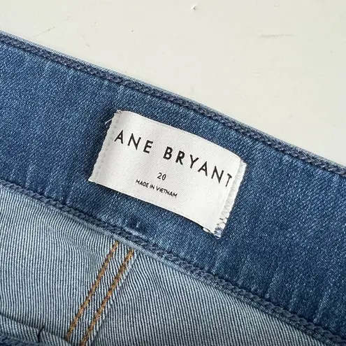 Lane Bryant  Pearl Embellished Pull On Jeans Plus Size 20