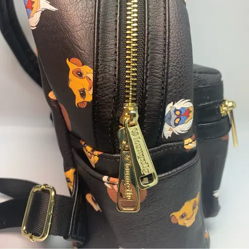 Lounge Fly Disney Lion King Character Faces Mini Backpack