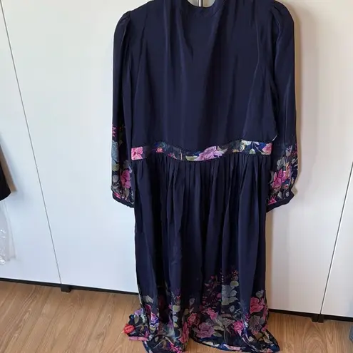 Johnny Was NWT VALERIA SILK MAXI DRESS PXL