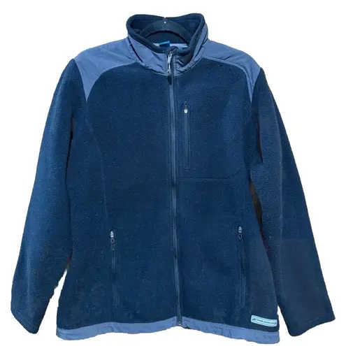 Eastern Mountain Sports EMS Polartec Full Zip Black Fleece Jacket Women's Large