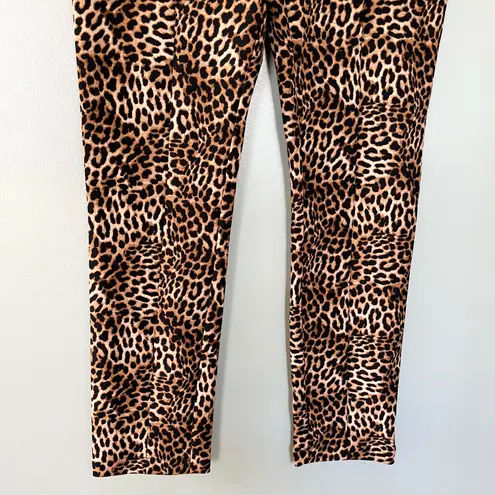 Inc international NWT Concepts Skinny Leg Animal Print Pants Orange Black Size 6