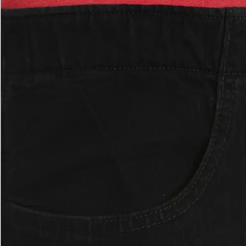 Riders By Lee  Womens Black Denim Bermuda Shorts Size 26W New