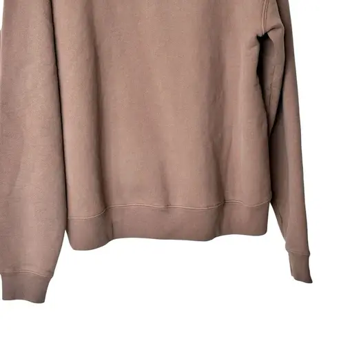 Set Active Los Angeles Penny Small brown oversized hoodie cotton sweatshirt