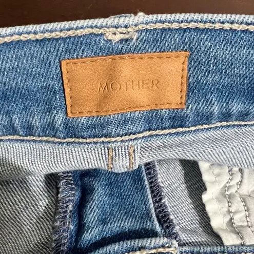 MOTHER Denim MOTHER Lil' Weekender Flare Jeans Layover Wash Size 30 Made in USA