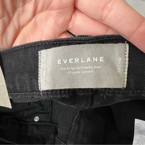 Everlane  The Original Cheeky Jean in Coal Black Size 33 Crop