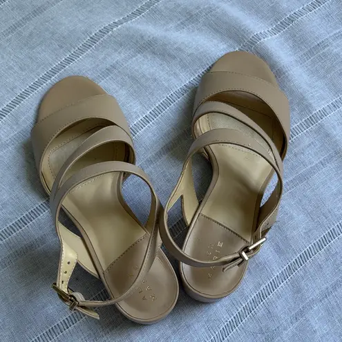 Alex Marie NWOT Nude Strappy Sandals