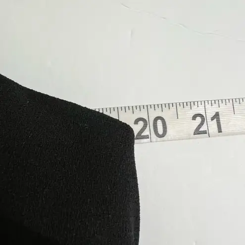 Vintage Nicole Miller NYC Black Sleeveless Sheath Dress ILGWU Union Made USA 14