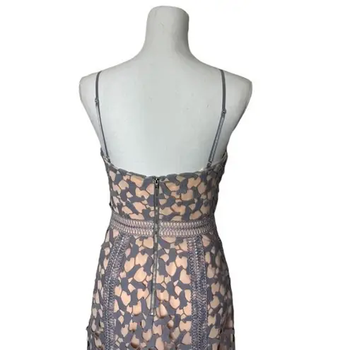 Elliatt Tingle Dress Lilac Floral Lace Overlay Revolve NWT Small