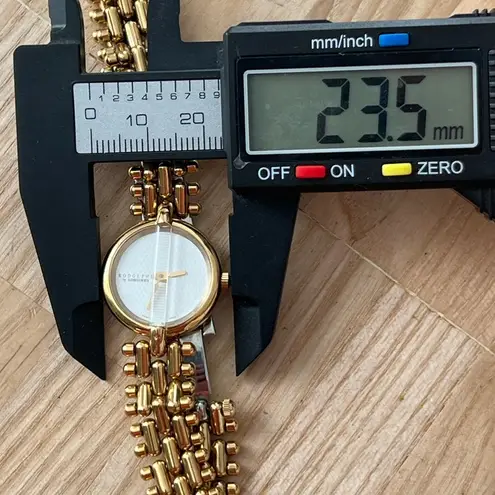 Rudolphe by Longines Rare Vintage Ladies Watch Gold Bracelet Unique Crystal