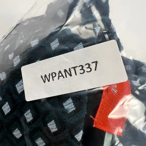 Anthropologie Cartonnier Charlie Crop Flare Brocade Pants Green Diamond Size 6