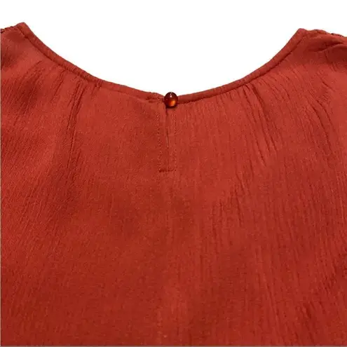 Self Esteem Rusty Sleeveless Lace Baby Crop Tee