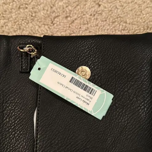 MWT MODA LUXE convertible, black cross body purse Gold