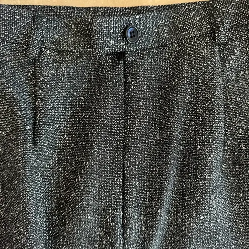 Pendleton  Vintage Black Wool Blend Pencil Skirt Pockets Womens Size 12 Classic