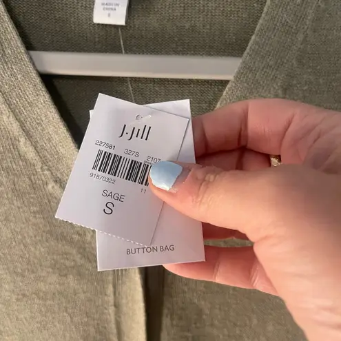 J. Jill NWT Women’s Sage Green Button