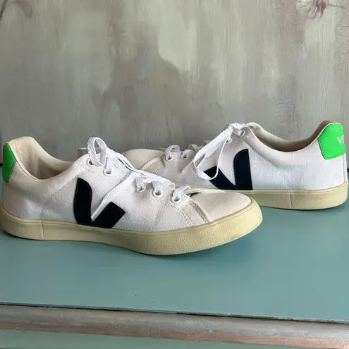 VEJA Campo Canvas Sneaker Women's Size 8 Organic Cotton Preppy Streetwear