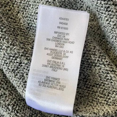 Dennis Basso Dennis by Turtleneck Swing Sweater Top Size XL