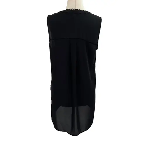 47 DR2 Black Sleeveless Tunic Women's Top Size Small | -3
