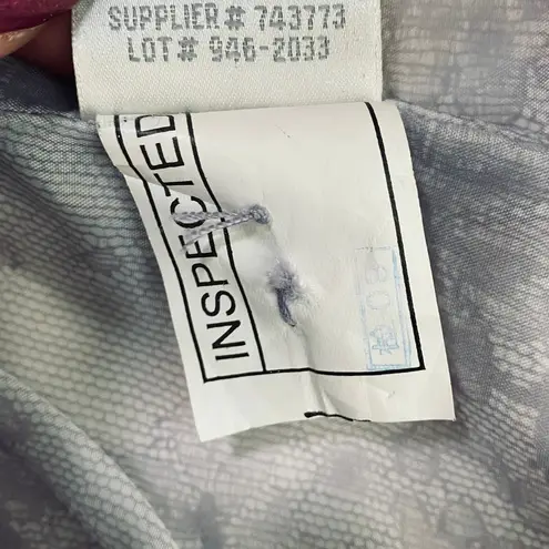 Vintage Y2k Metallic Leather Blazer Jacket Collared Silver Purple Lilac 1X 16W