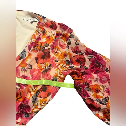 Julia Jordan Floral Cutout Midi Dress Size 10