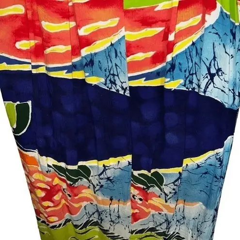 Jams World JAMS WORLD Vintage 90's Tropical Fish Print Dress With Pockets Size Small