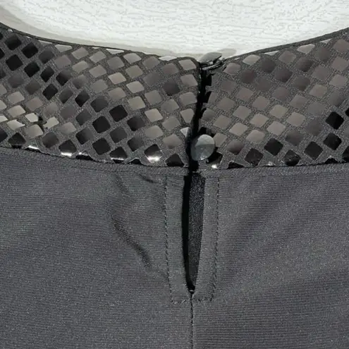 MSK Black Halter Embellished Cocktail Evening Dress NWT Size 1X