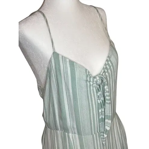 MINKPINK  Low Tide Tie Front Jumpsuit in Sage XXLarge Womens Playsuit thumbnail 6