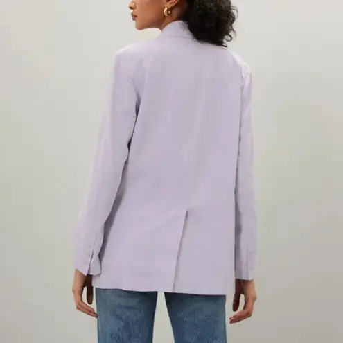 Thakoon Lilac Linen Blazer Size 8 Purple