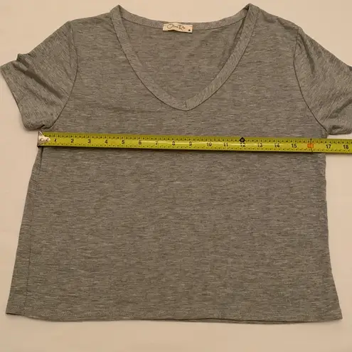 Olivia Rae grey super soft T-shirt top large L