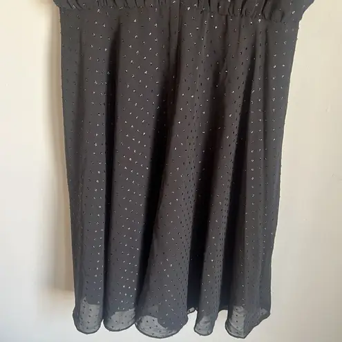 Gal Meets Glam Elora Sparkle Swiss Dot Dress