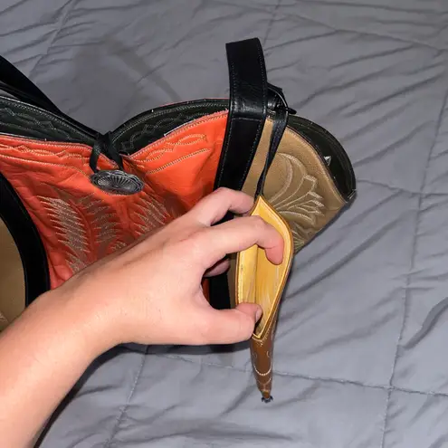 Erda Western Cowboy Boot Tote Bag Multiple