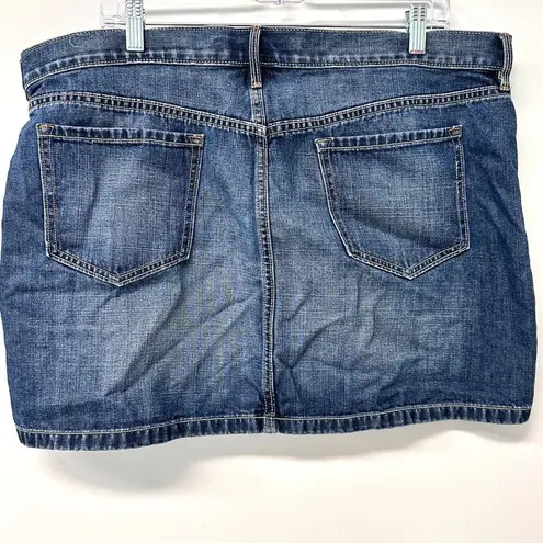 Old Navy  Denim mini skirt Boho Chic Size 16