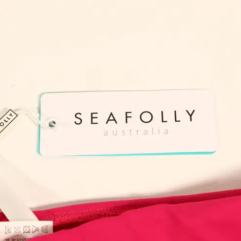 Seafolly NWT Persian Pink “V” Band Retro Pant Bikini Bottom Size 6