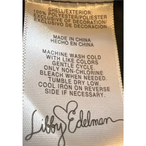 Libby Edelman  Women's Black Embossed Pattern‎ Dress Bell Sleeves Size M thumbnail 5