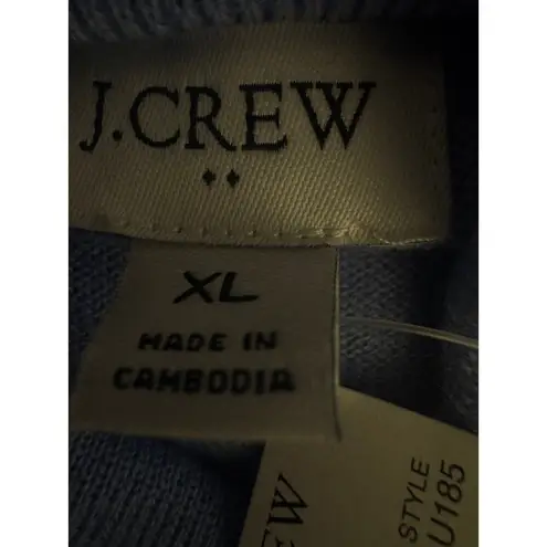 J.Crew Women's XL Periwinkle Blue Turtleneck Sweater