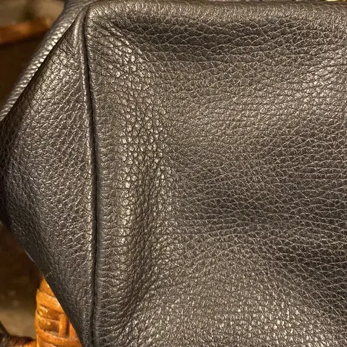 Fiore Isabella Whip it good Angela Tote Black Leather Large beautiful condition