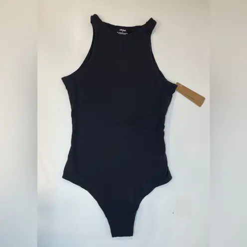 SKIMS NWT Women’s Fits Everybody High Neck Bodysuit in Onyx/Black Size XS