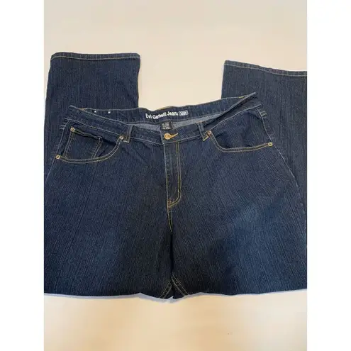 Evil Gemelli Flared Jeans Embellished Back Pockets Size 20 Blue