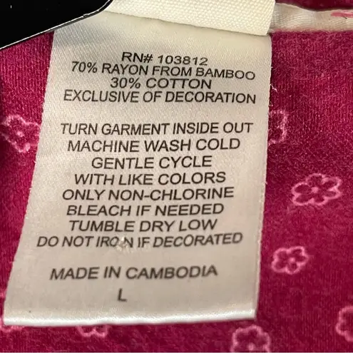 Munki Munki Cozy Gray Coffee Cup Print pajama set SZ:L