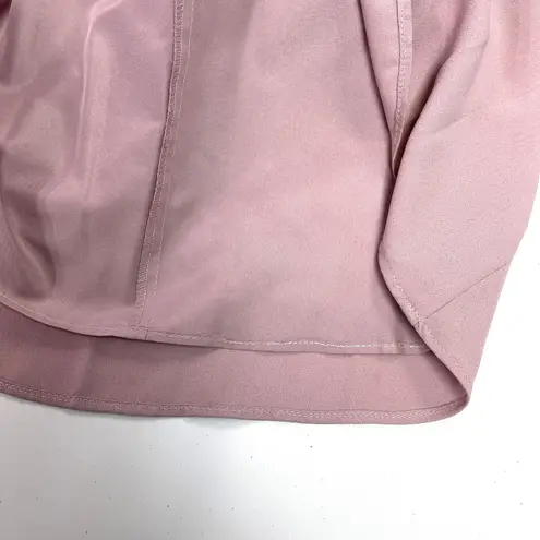 WHITE Vera Wang Gown Dress Womens 12 Quartz Pink Bridesmaid Wedding Formal Prom