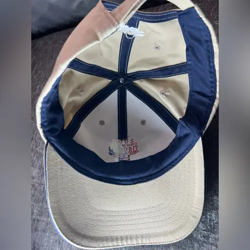 Cap hat 2002 COUNTRY THUNDER USA music festival beige nude tan Vintage y2k