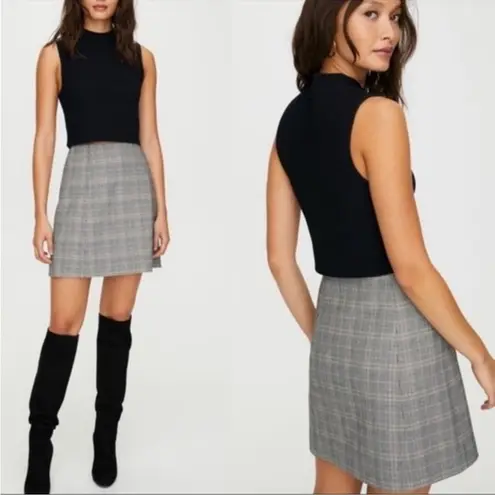 Babaton  Plaid Skirt