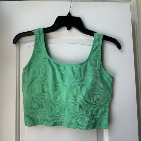 H&M Mint Green  Seamless Sports Bralette Medium Support