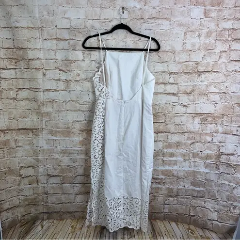 Rebecca Taylor Agnes Embroidery Dress in Milk Size 8 NWT