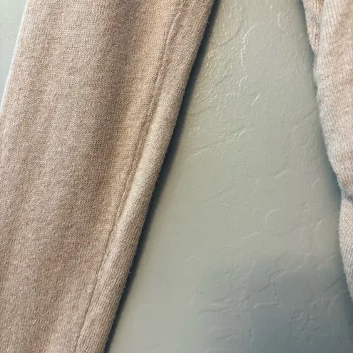 Motherhood Maternity beige long sleeve crew neck knit sweater size small