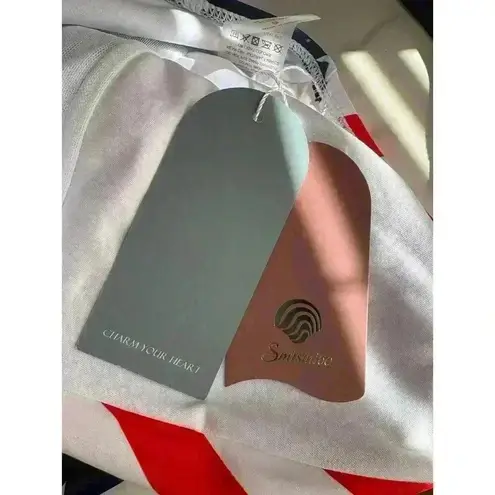 Smismivo | Women’s American Flag USA Patriotic One Piece Swimsuit | NWT | Small Red