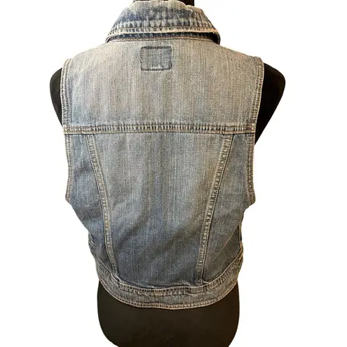 American Eagle NWT  Women’s Medium Denim Vest‎ Style 1813