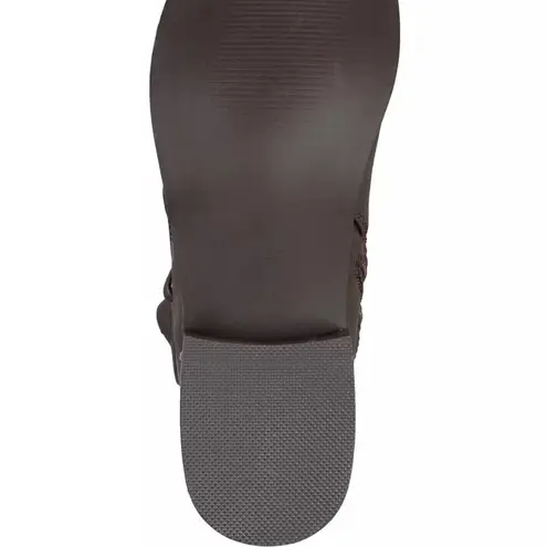 Journee Collection Biker Women's Harley Boot - Brown - size 9