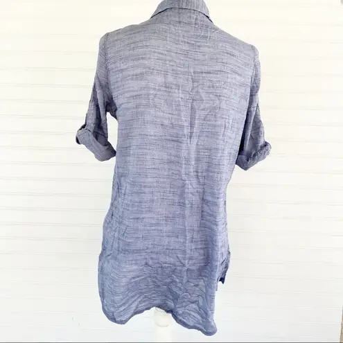 Canyon River Blues Tunic top Size Medium blue chambray