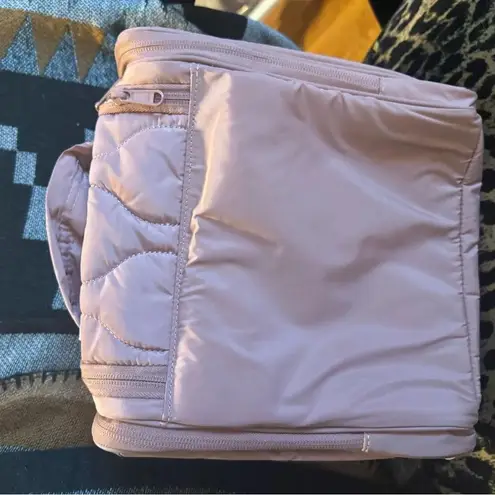 Bagsmart Quilted Pink Travel Bag